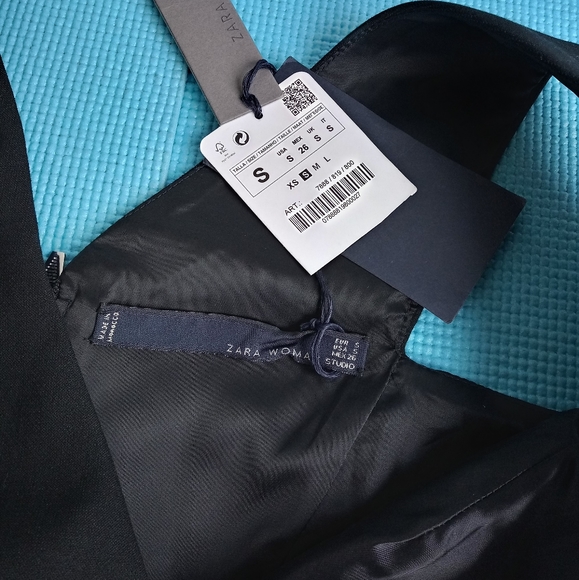 Zara Studio Cut-Off Dress Size S - Picture 15 of 16